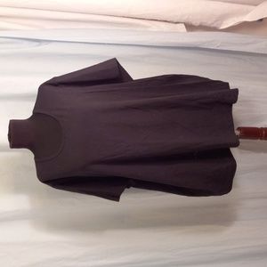 Venezia Jeans 26/28 Black Short Sleeve Tee Shirt NEW